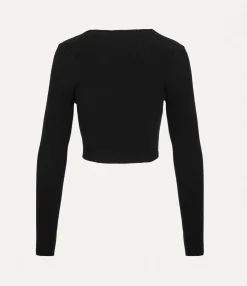 Bea Cropped V-neck