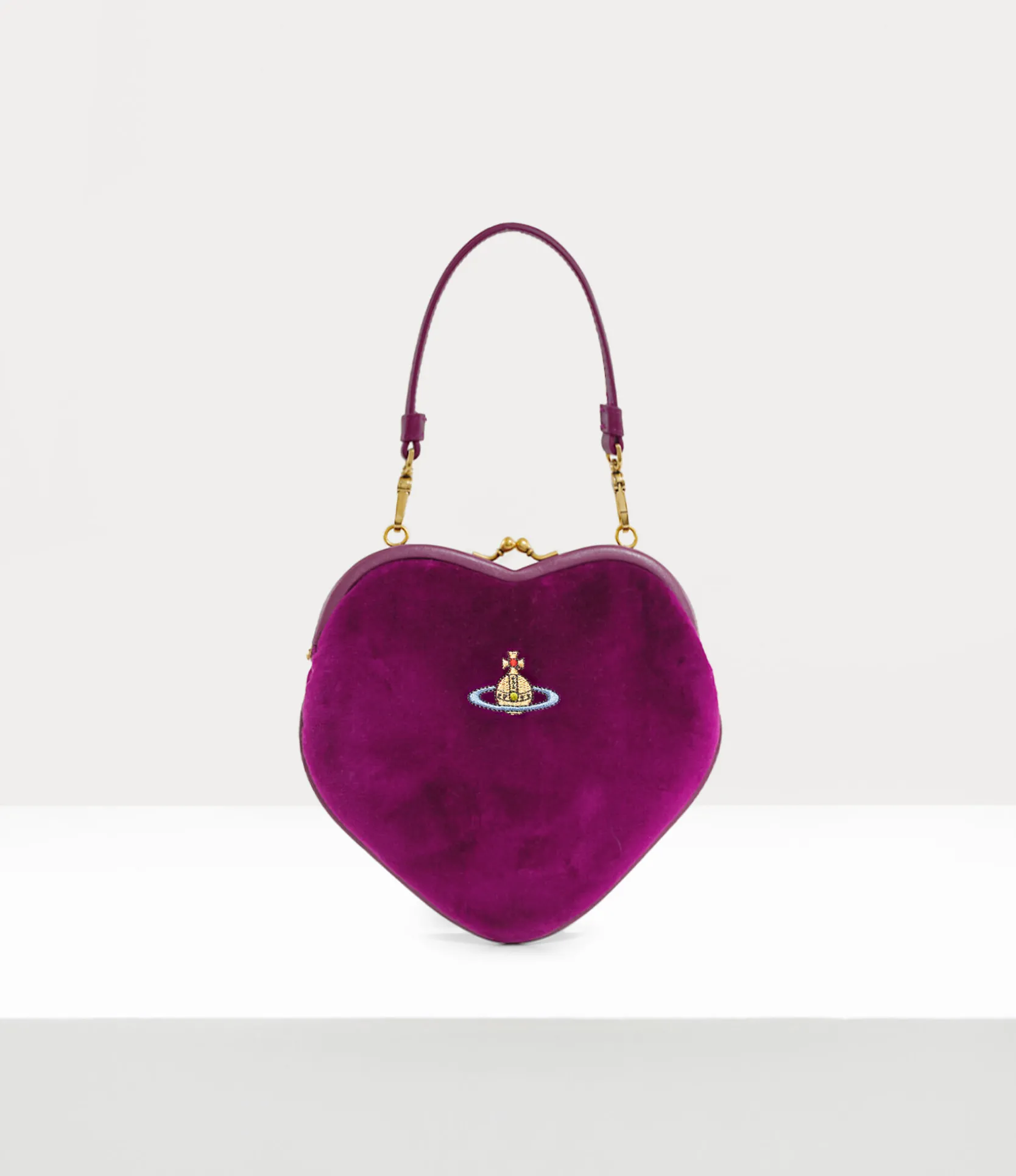Belle Heart Frame Purse