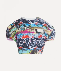 Cropped Football T-shirt