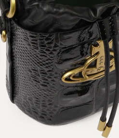 Daisy Drawstring Bucket Bag