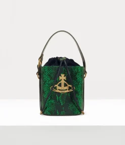 Daisy Drawstring Bucket Bag