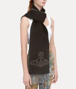 Double Logo Scarf