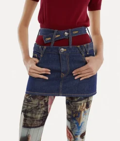 Double Waistband Foam Skirt