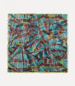 Draped Tartan Square