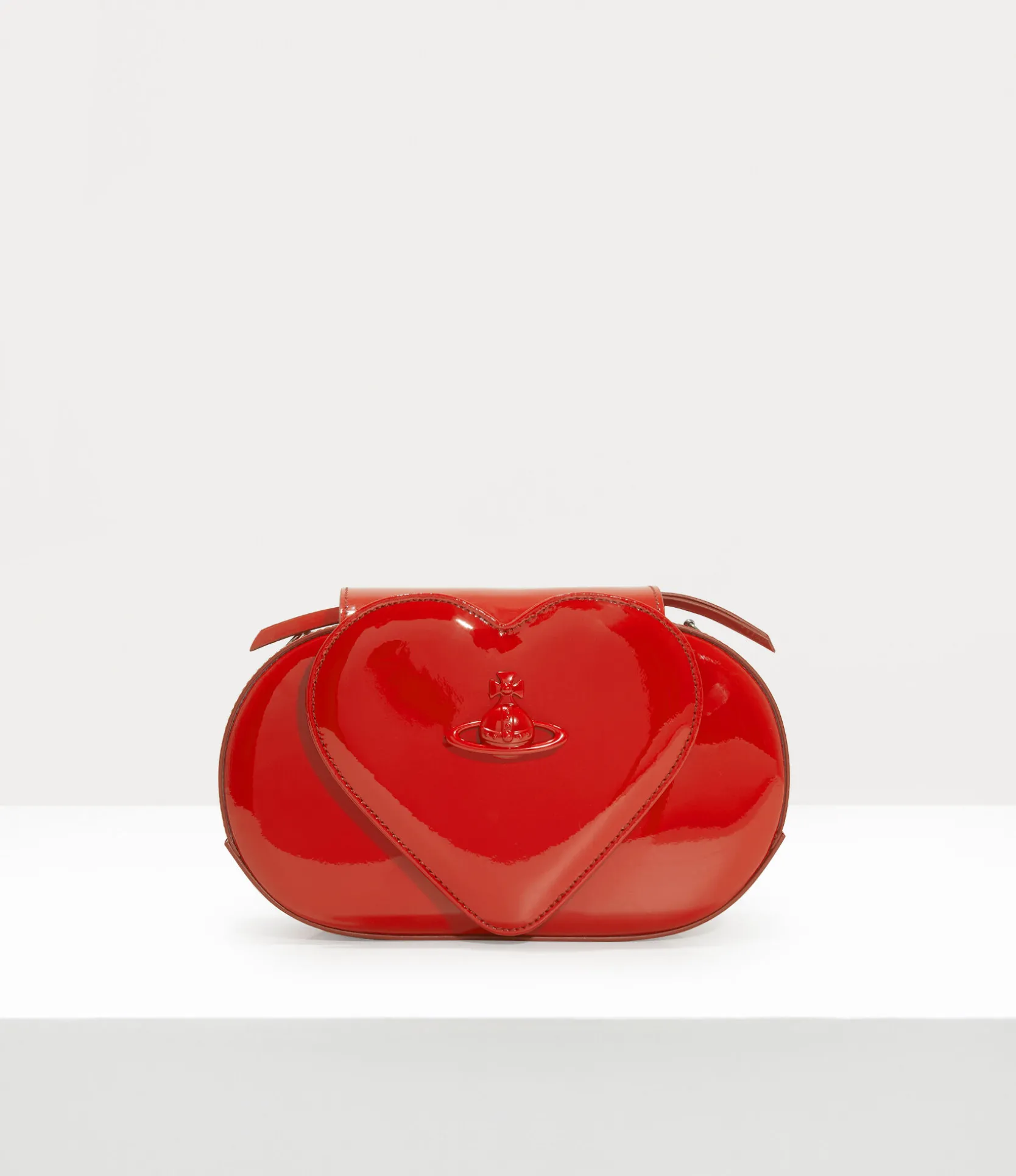 Jonny Heart Flap Crossbody Bag