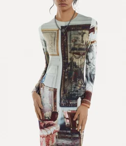 Long Boulle Dress