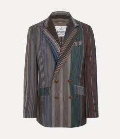 Loose Double-Breasted Jacket