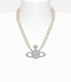 Man. Bas Relief Pearl Necklace