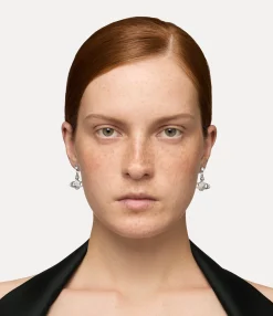 Mini Bas Relief Drop Earrings
