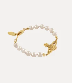 Mini Bas Relief Pearl Bracelet