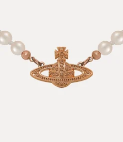 Mini Bas Relief Pearl Choker