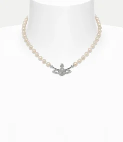 Mini Bas Relief Pearl Choker