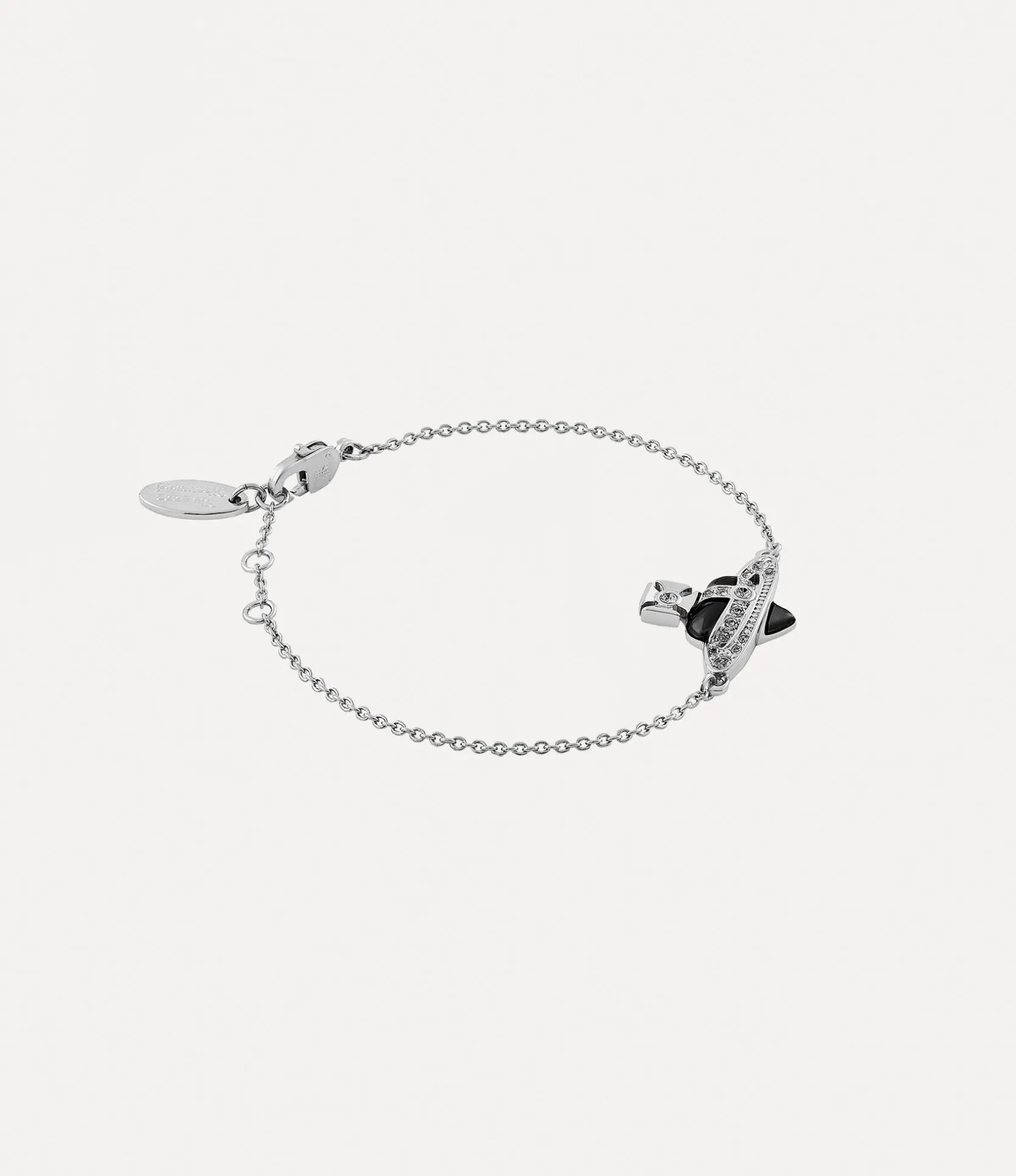 New Diamante Heart Bracelet