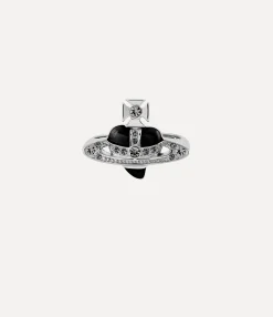 New Diamante Heart Ring