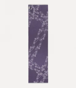 Safety Pin Cross Over Scarf