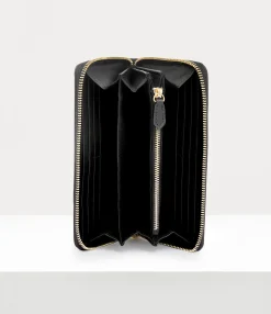 Saffiano Biogreen Cl Zip Round Wallet