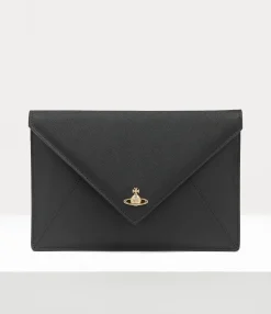 Saffiano Envelope Clutch