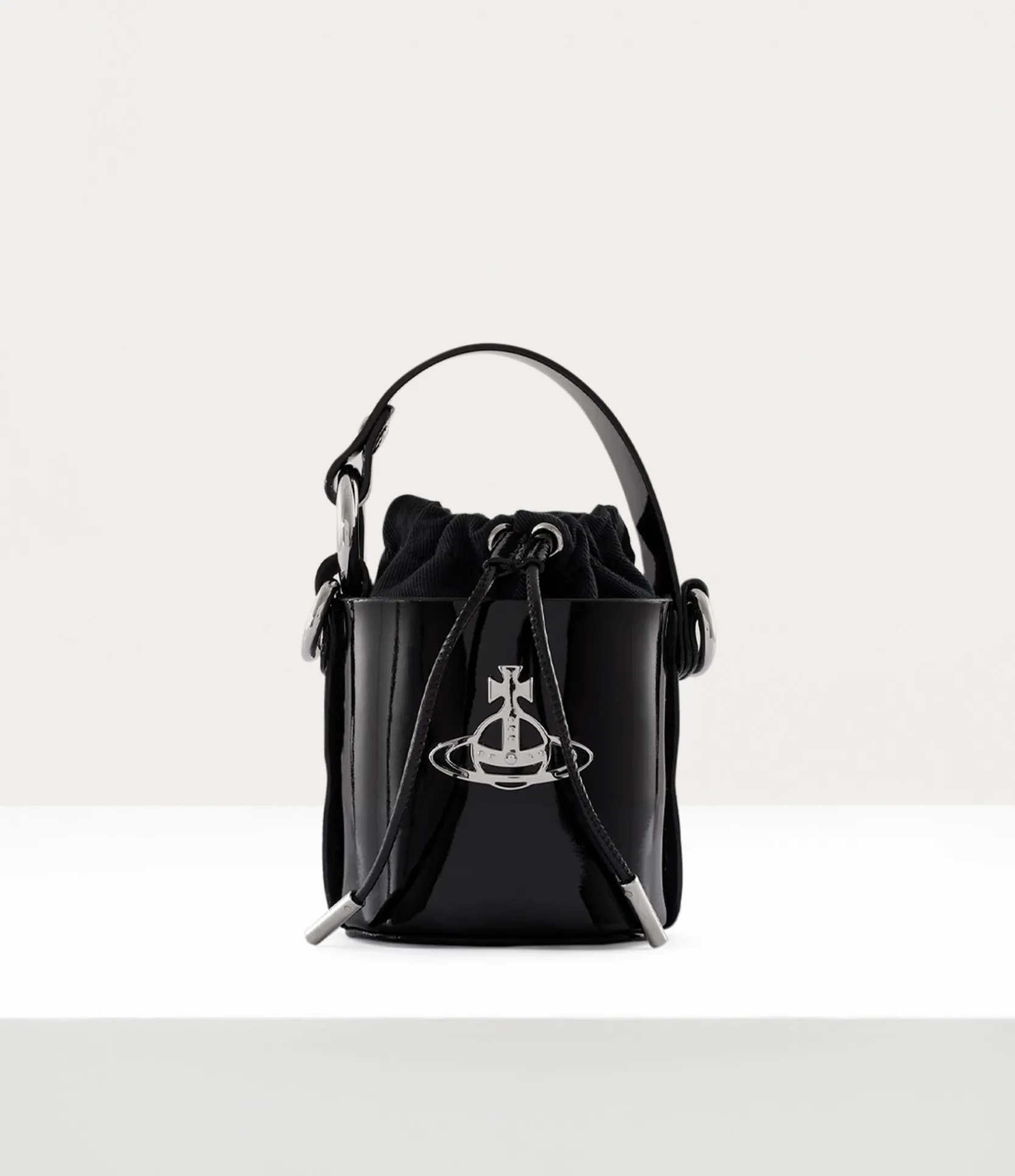 Shiny Patent Mini Daisy Bag