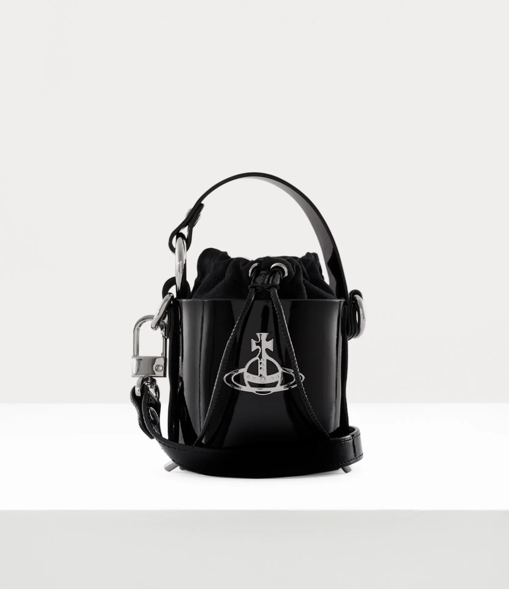 Shiny Patent Mini Daisy Bag