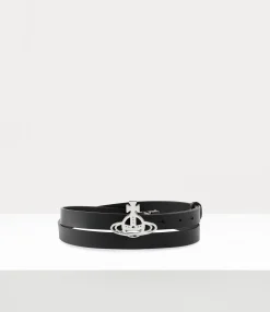 Small Line Orb Buckle Belt