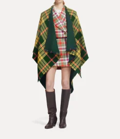 Tartan Poncho