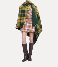 Tartan Poncho