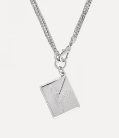 Valentine's Envelope Pendant Necklace